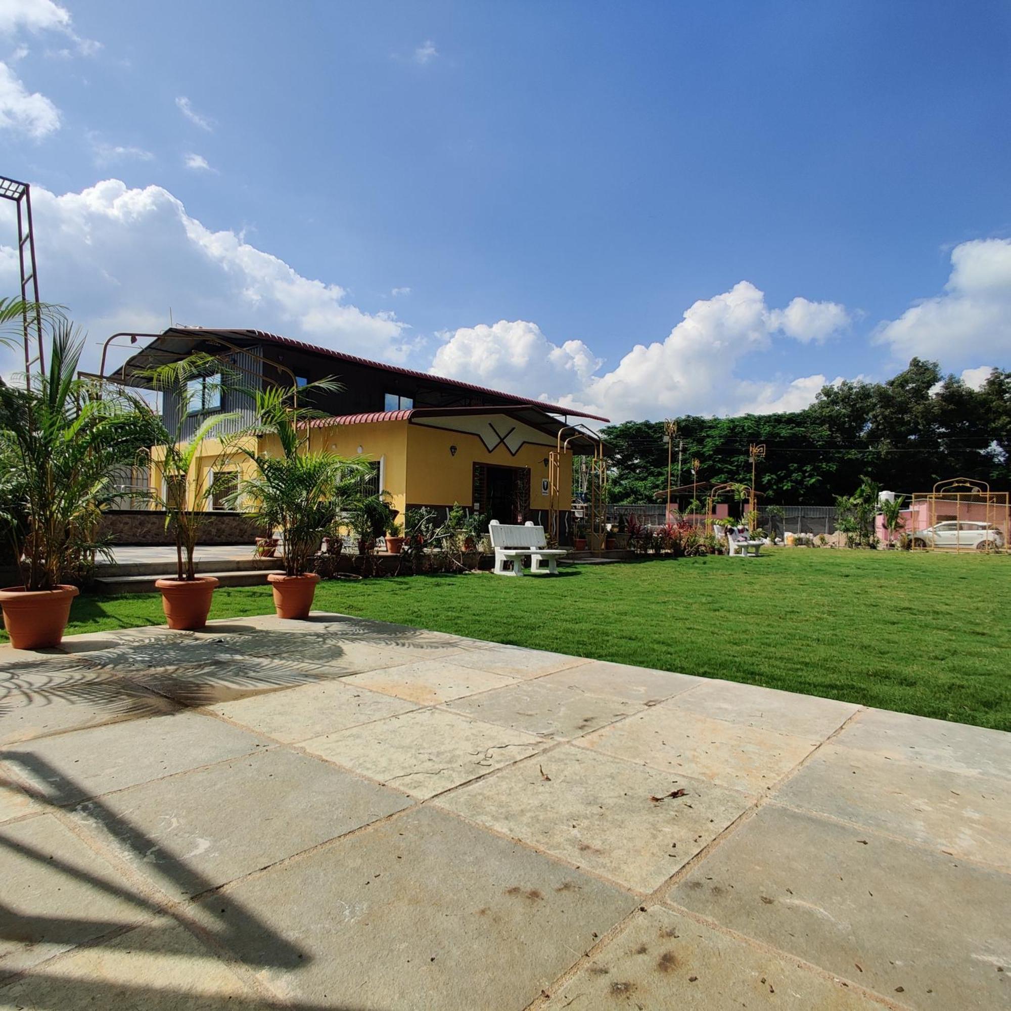 Kashmir Farmhouse - Hyderabad Villa Eksteriør bilde